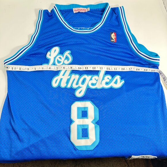 Kobe Bryant Los Angeles Lakers 50th Ann. Mitchell Ness Throwback Jersey - Picture 5 of 7